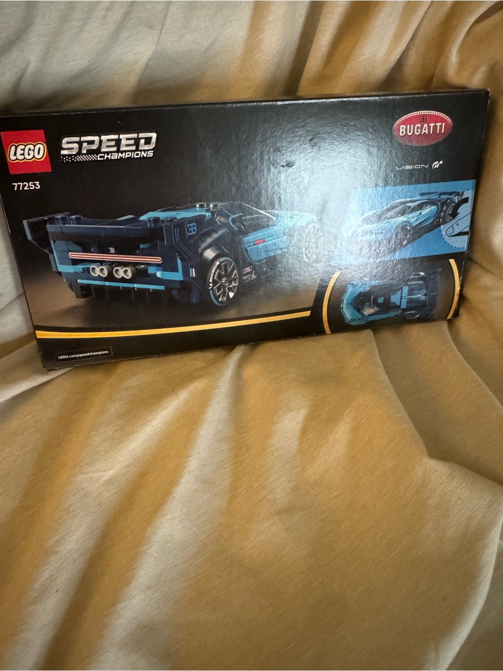 LEGO Bugatti Vision Gran Turismo Blue and Black Speed Champions Set